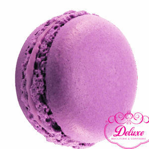 Macaron myrtille – Deluxe Macaron