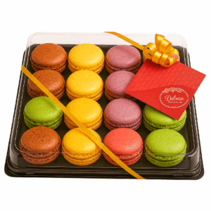 Coffret 12 macarons artisanaux – Deluxe Macaron