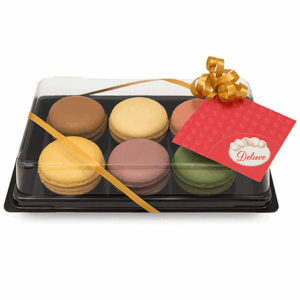 Coffret 6 macarons artisanaux – Deluxe Macaron