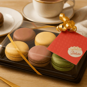 Coffret 6 macarons artisanaux – Deluxe Macaron