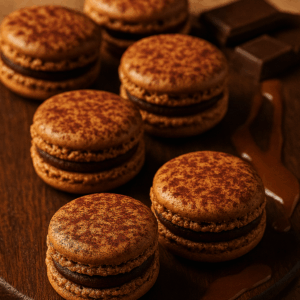 Macaron chocolat caramel – Deluxe Macaron